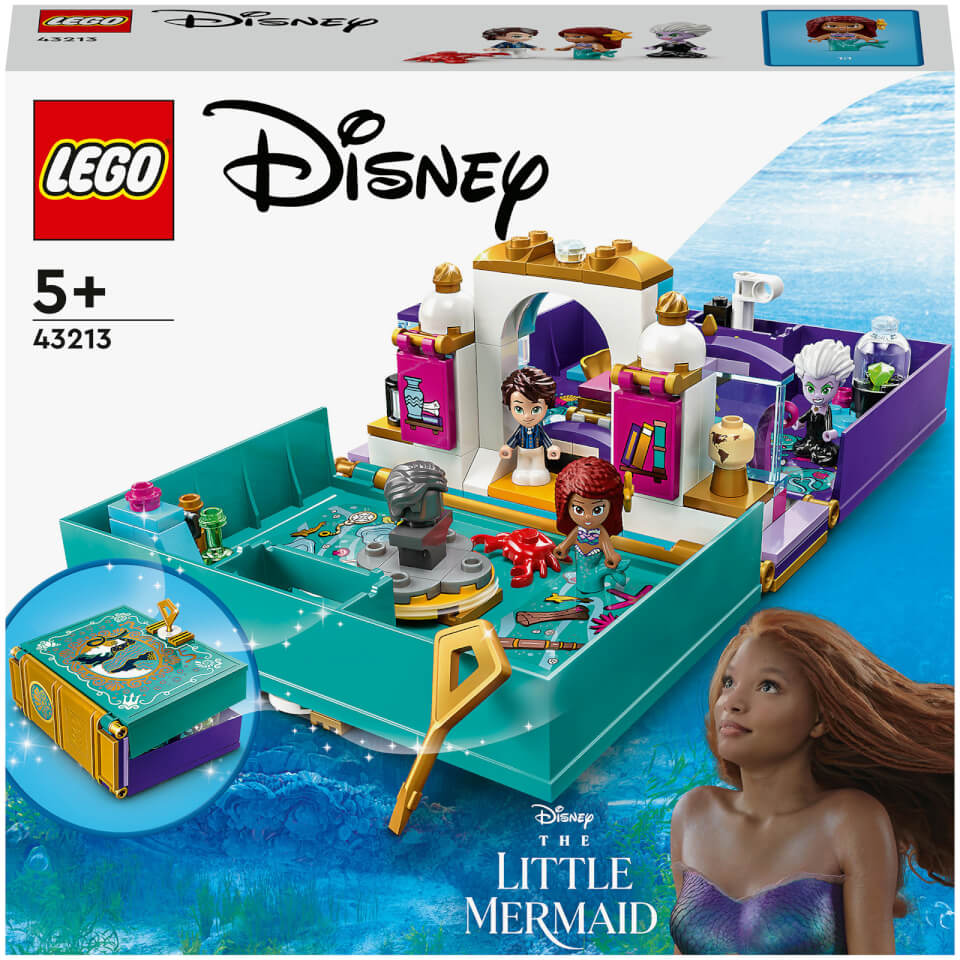 LEGO Disney The Little Mermaid Story Book Ariel Toy (43213)