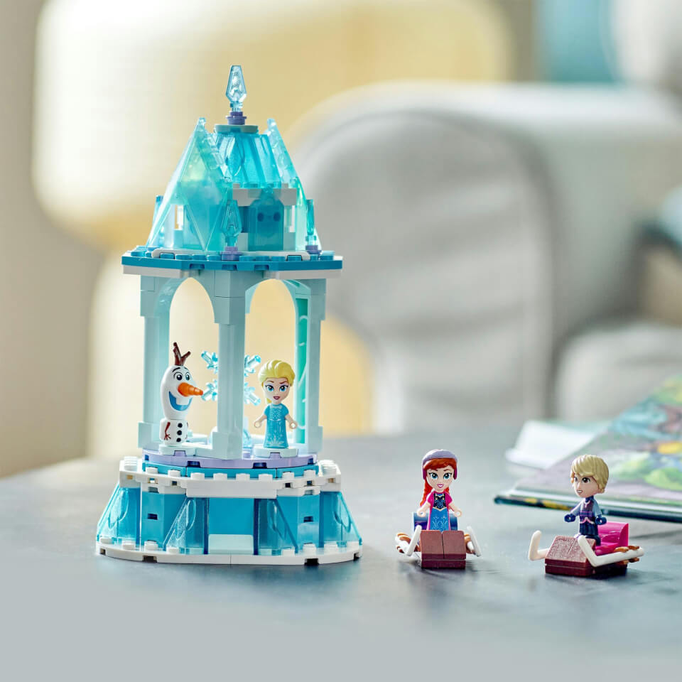 LEGO Disney Frozen Anna and Elsa's Merry-Go-Round Set (43218) 4