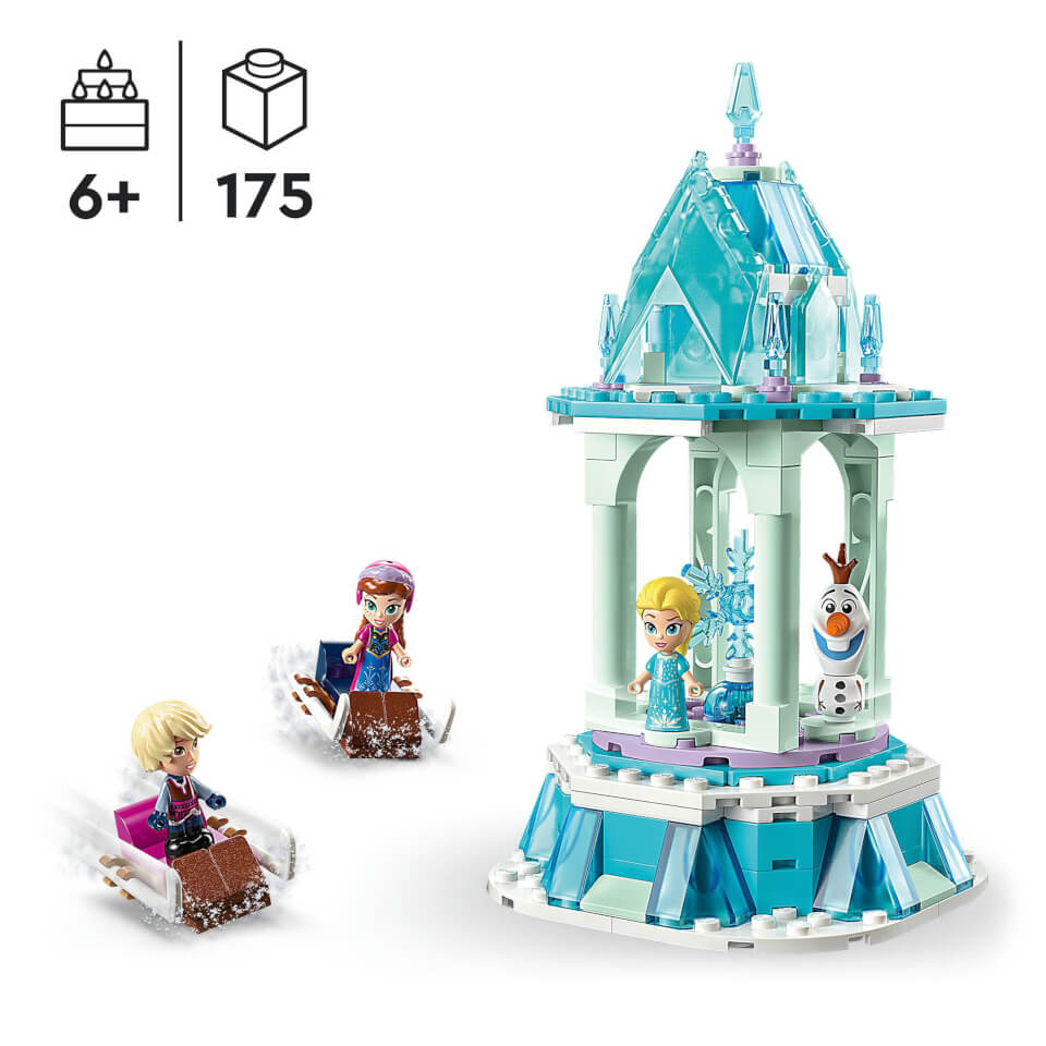 LEGO Disney Frozen Anna and Elsa's Merry-Go-Round Set (43218) 1