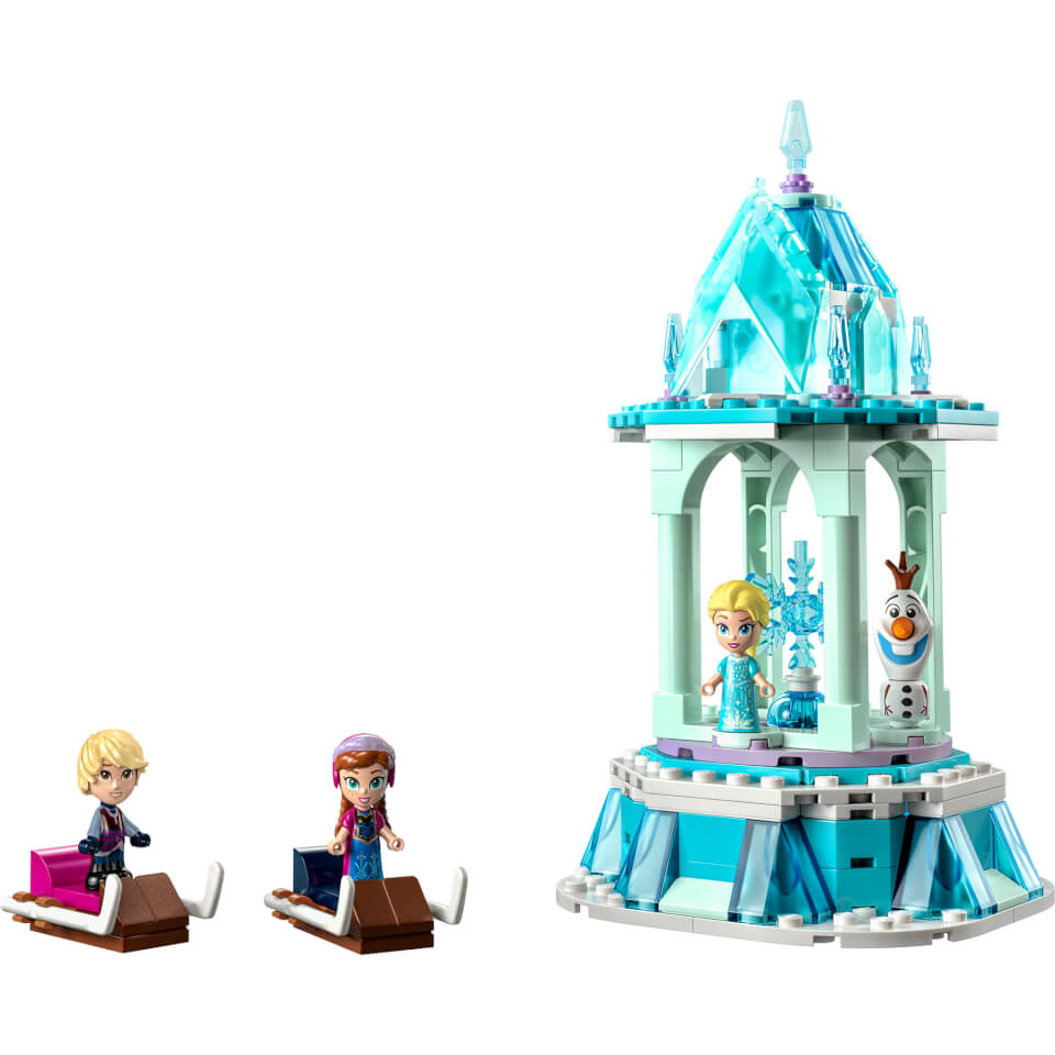 LEGO Disney Frozen Anna and Elsa's Merry-Go-Round Set (43218) 0