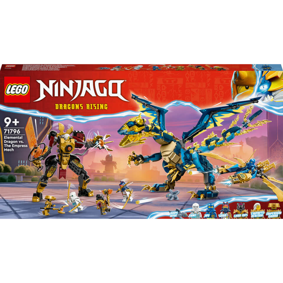 LEGO NINJAGO: Elemental Dragon vs. The Empress Mech Set (71796)