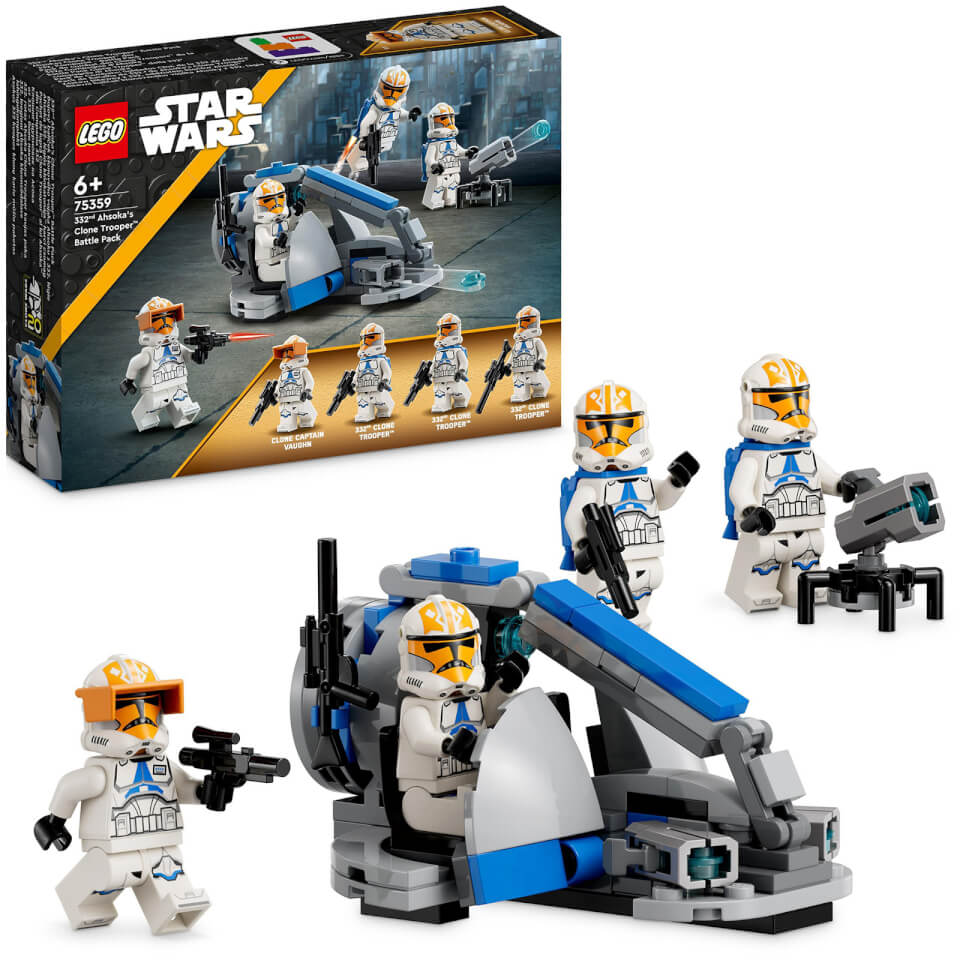 LEGO Star Wars 332nd Ahsoka's Clone Trooper Battle Pack 75359