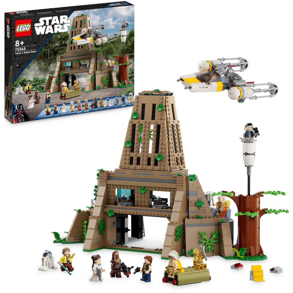 LEGO Star Wars Yavin 4 Rebel Base Building Toy 75365