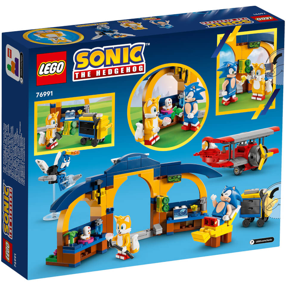 LEGO Sonic the Hedgehog Tails' Workshop and Tornado Plane 76991 1