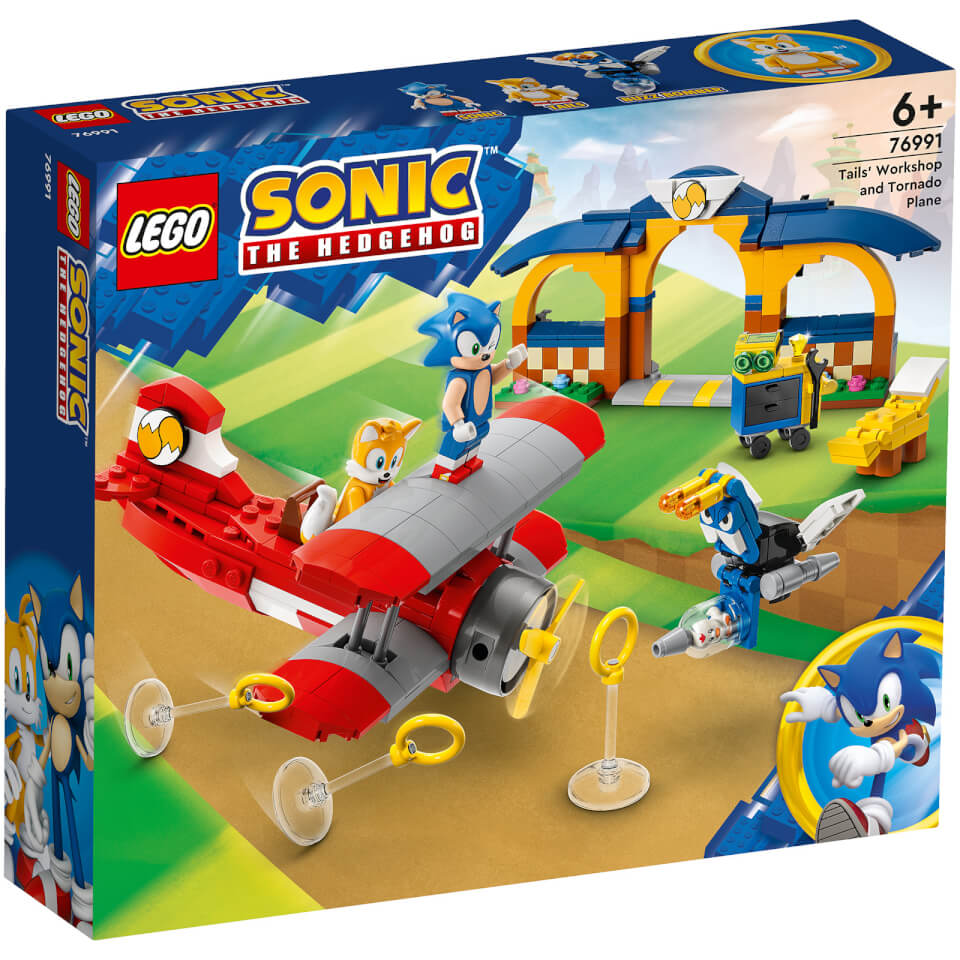 LEGO Sonic the Hedgehog Tails' Workshop and Tornado Plane 76991 0