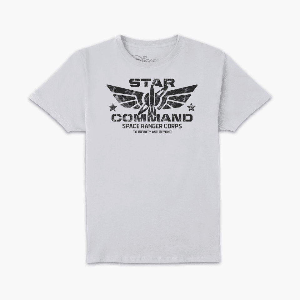 Toy Story Star Command Space Ranger Unisex T-Shirt - White