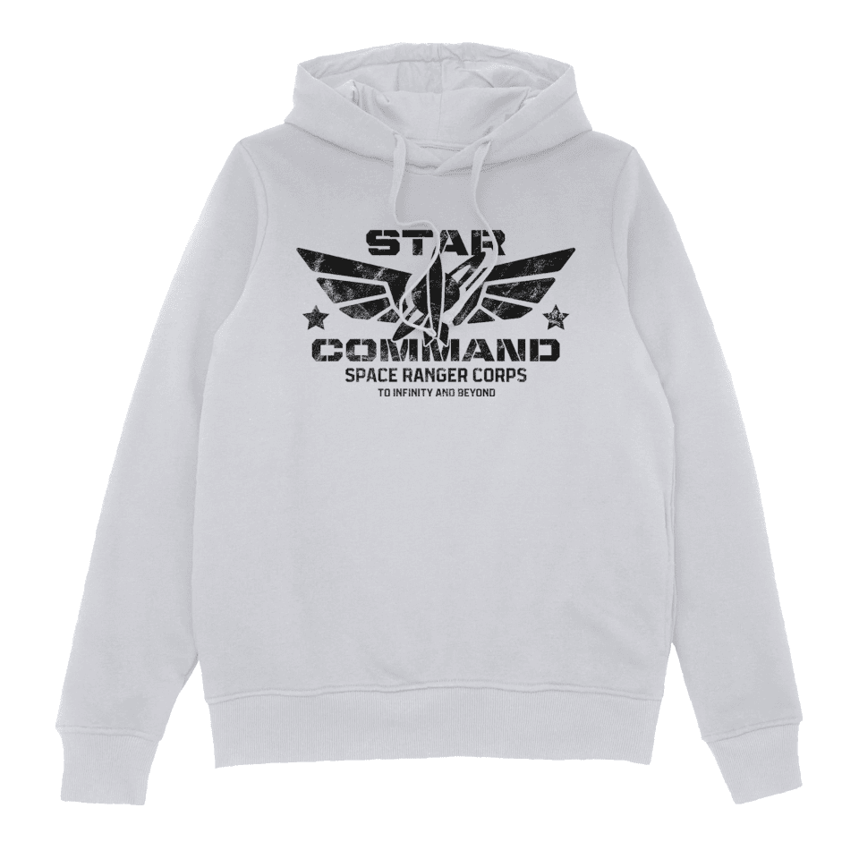 Toy Story Star Command Space Ranger Kids' Hoodie - White