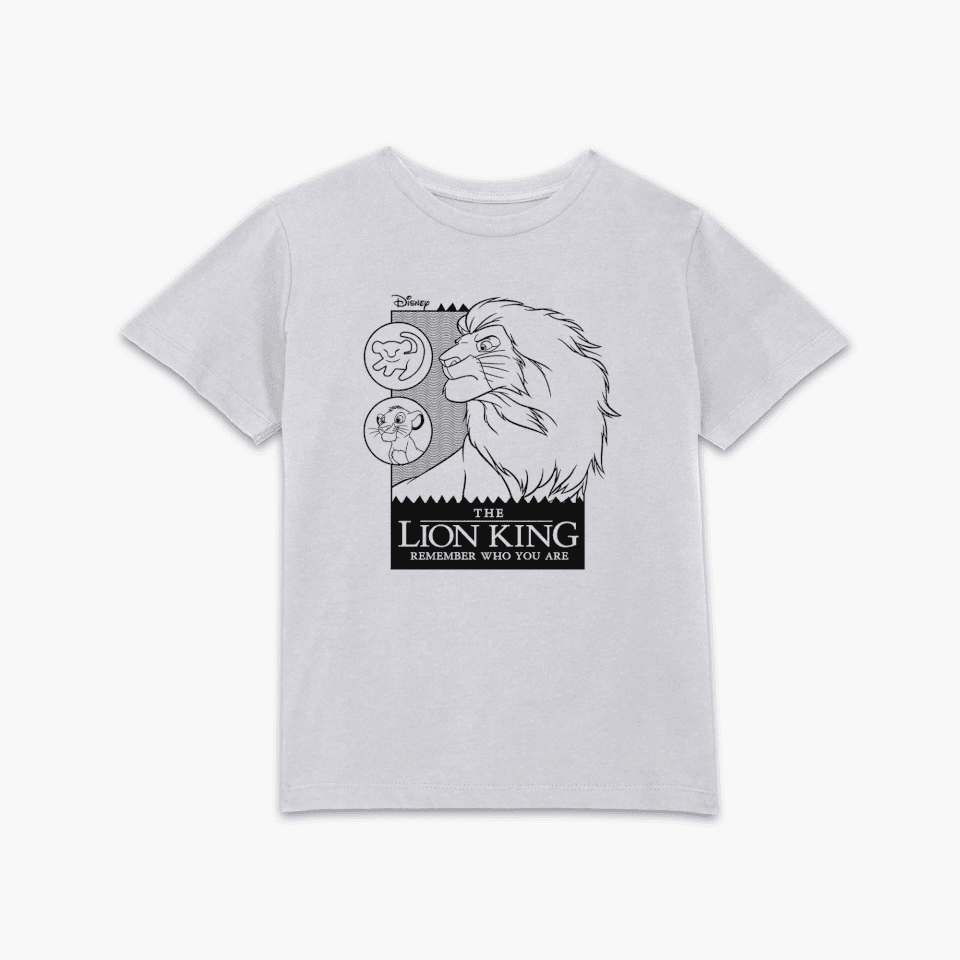 Lion King Remember Who You Are Kids' T-Shirt - White