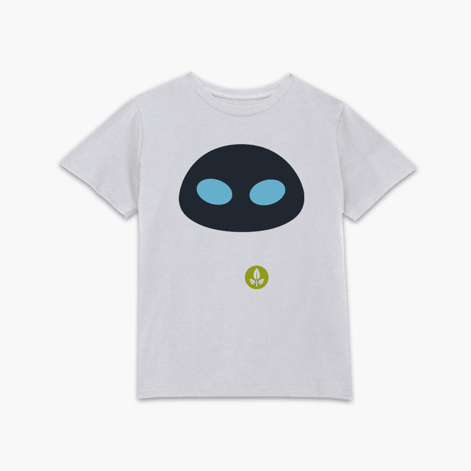Wall.E Eve's Face Kids' T-Shirt - White