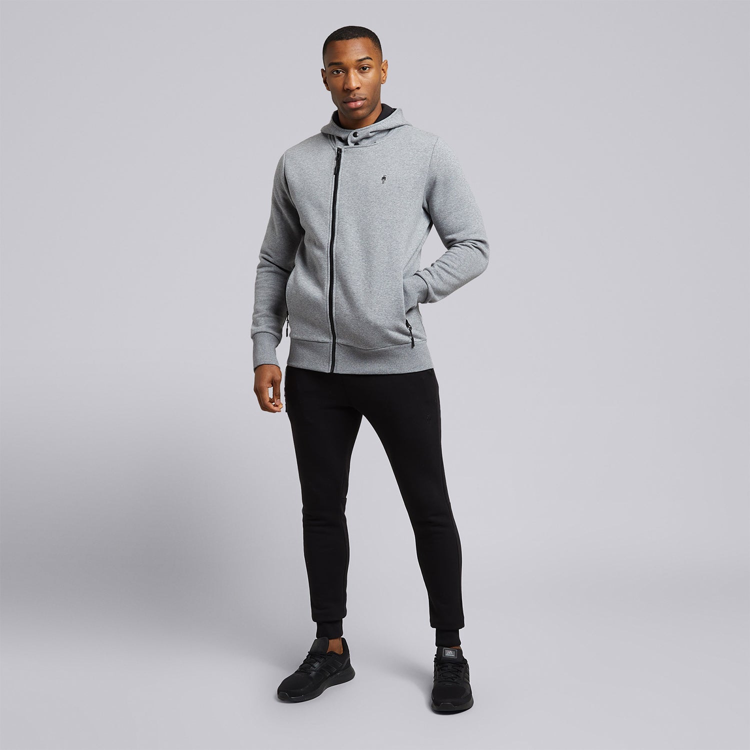 Male Tech Hoodie - Grey