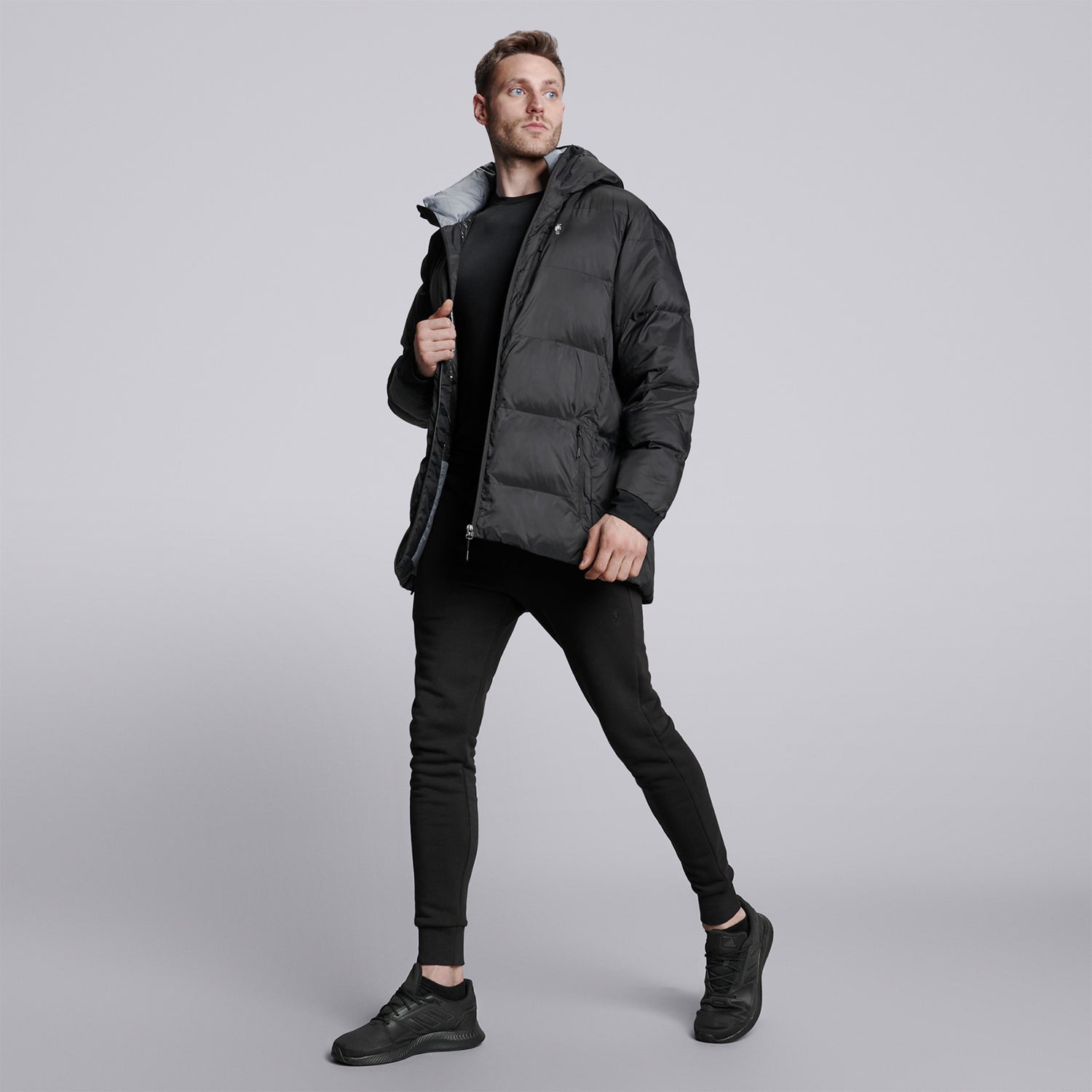 Male Everest Jacket - Black