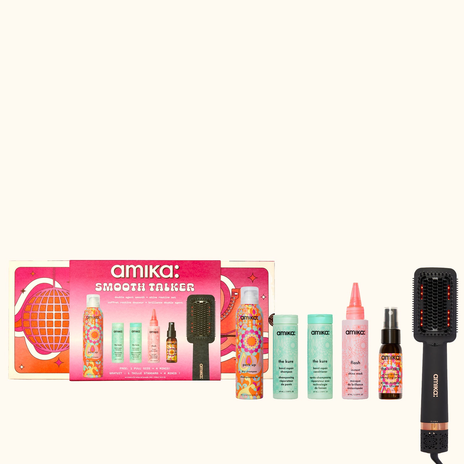 smooth talker double agent smooth + shine routine set (25% savings)