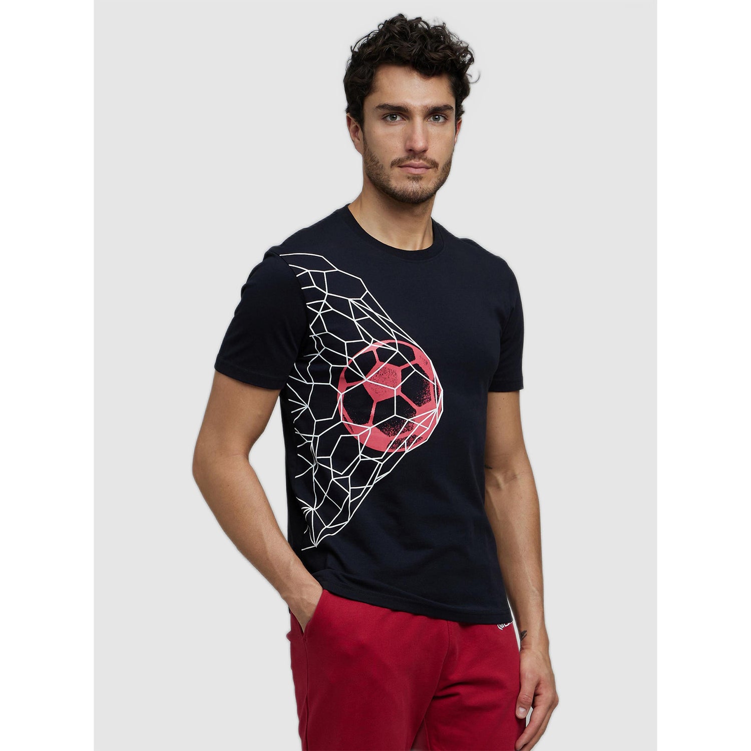 Men's FIFA Black Graphic T-shirt (Various Sizes)