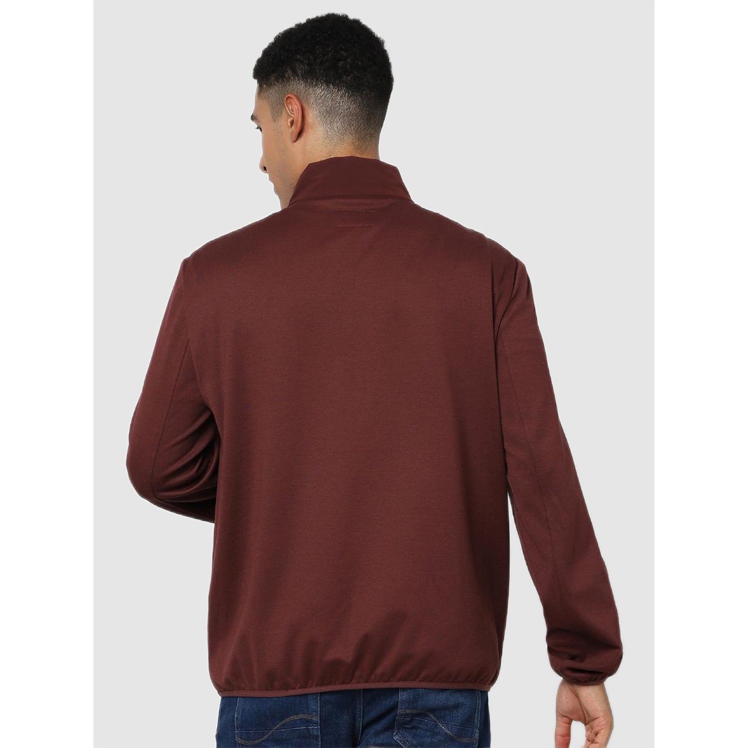 Maroon Solid Regular Fit Jacket (Various Sizes)