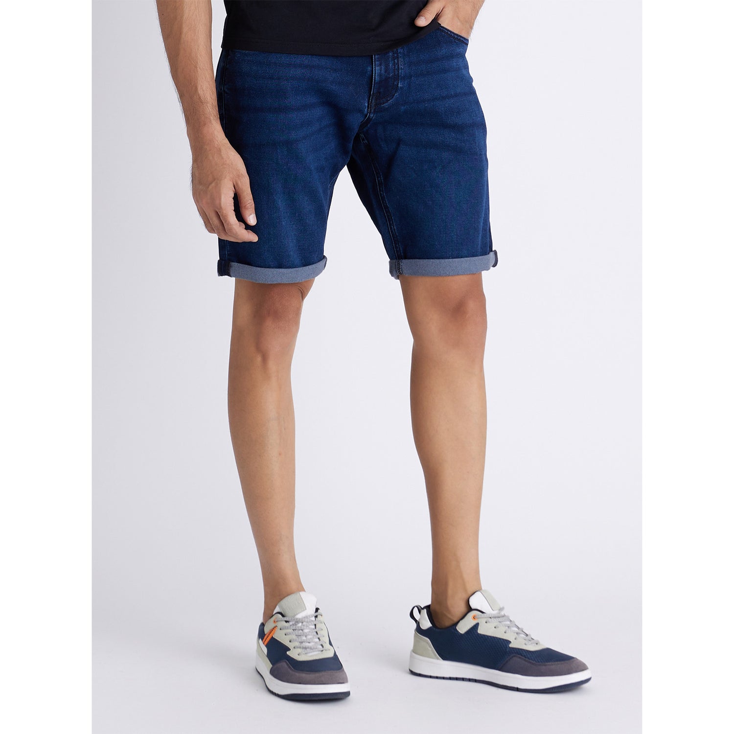 Men Solid Blue shorts (Various Sizes)