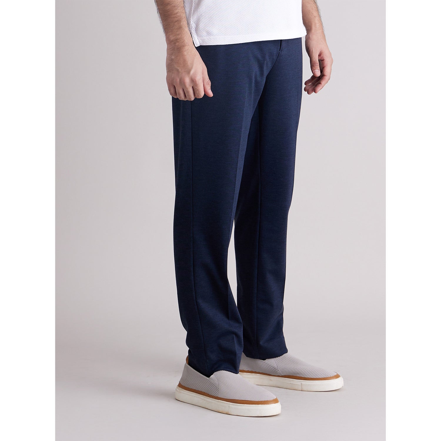 Men Solid Blue Track-pants (Various Sizes)