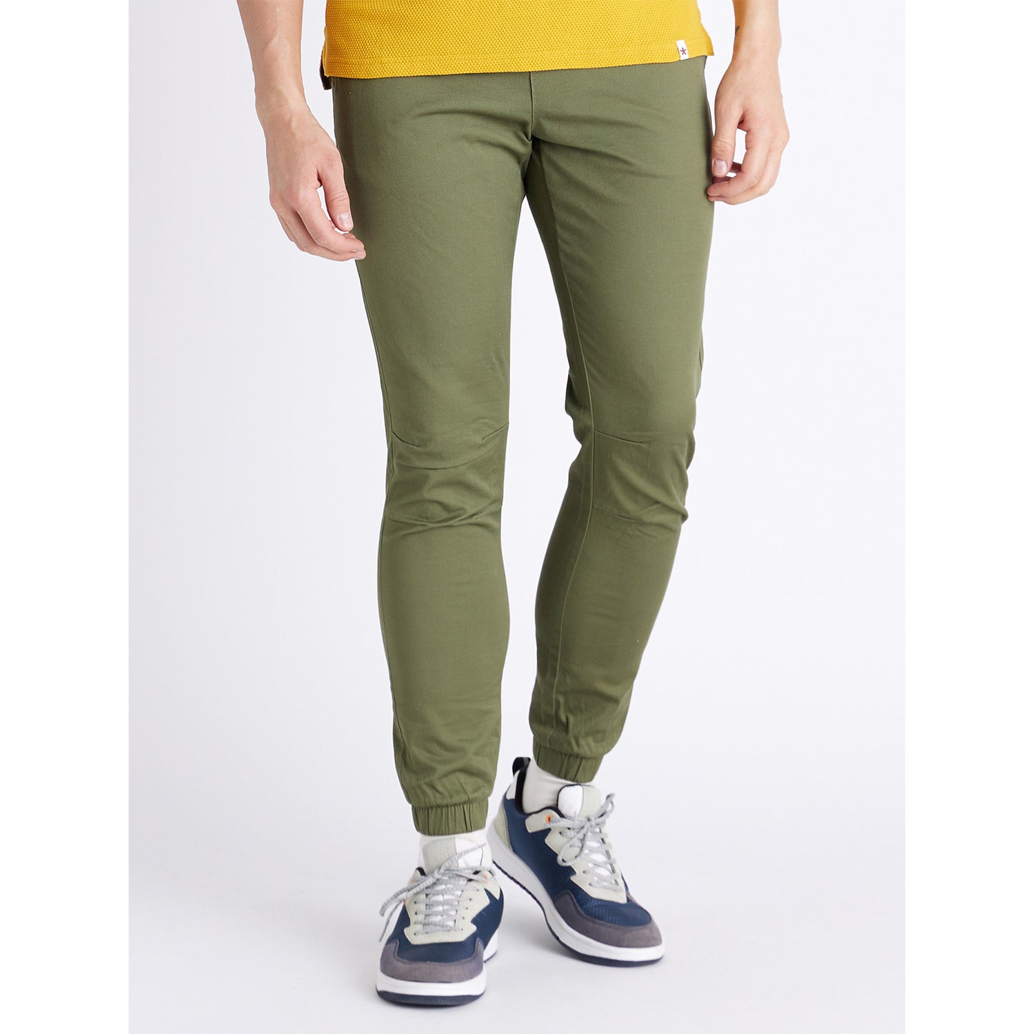 Olive Solid Jogging Trouser (DOBASIC)
