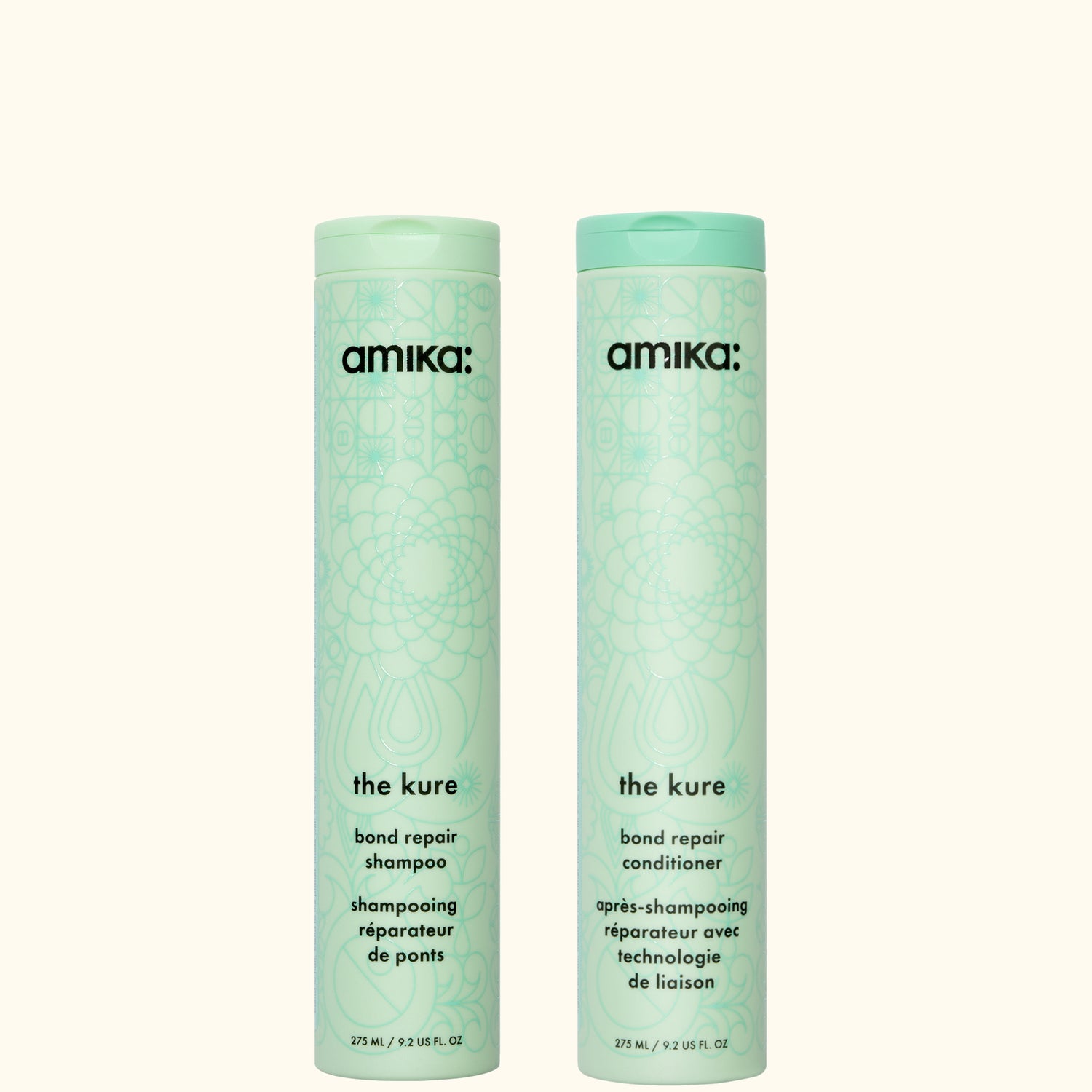the kure bond repair shampoo + conditioner bundle
