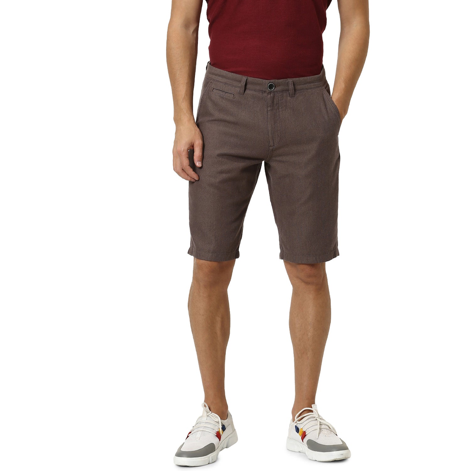 Brown Chino Shorts (ROXFORD)