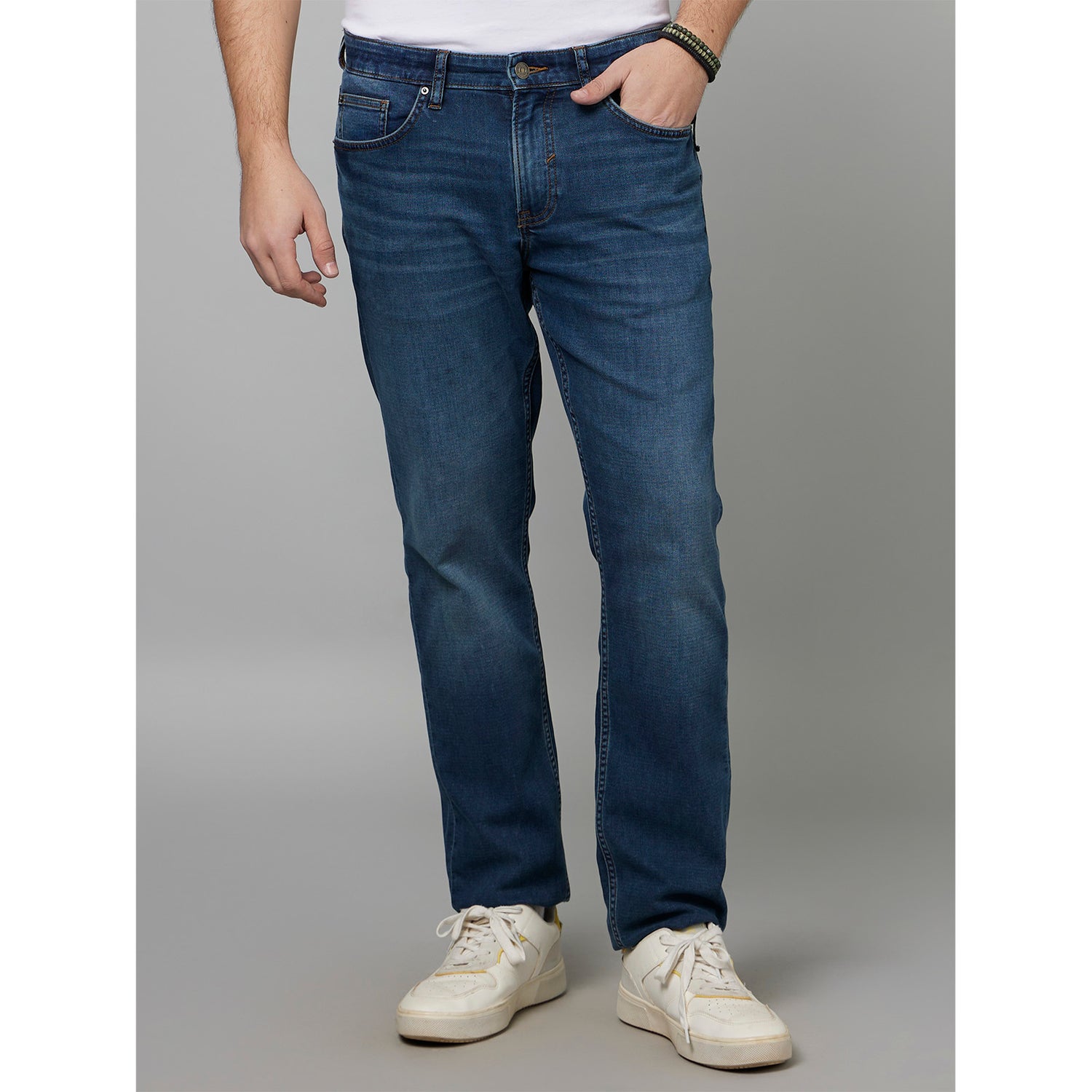 Blue Jean Stretchable Cotton Jeans (FOKLO15)