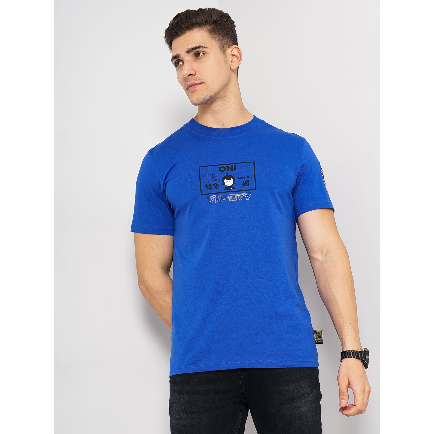 Blue Cotton Bluelock T-Shirt