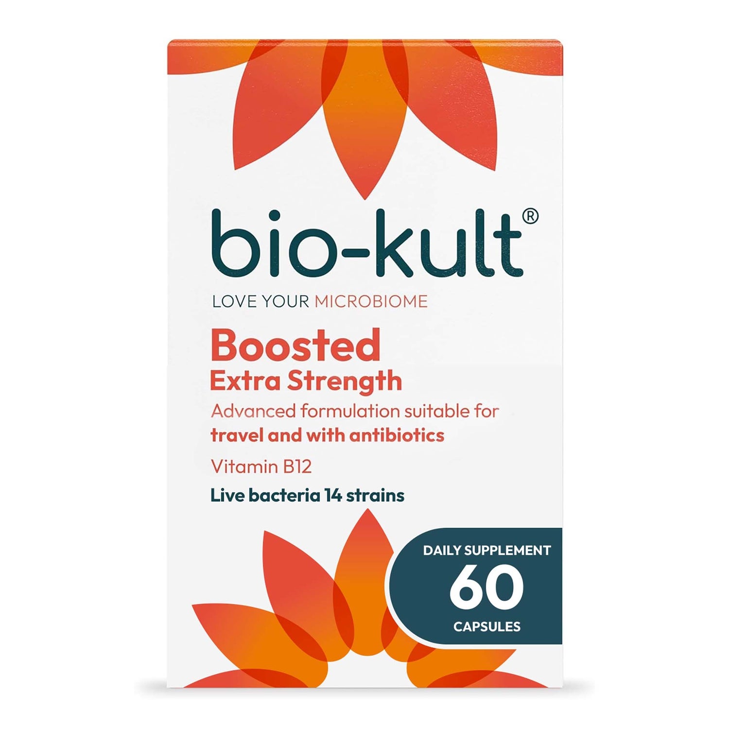 Bio-Kult Boosted with Vitamin B12, 60 Capsules