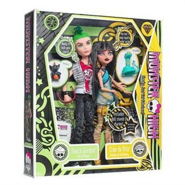 Monster High Cleo De Nile Deuce Doll Set Toys | Zavvi España