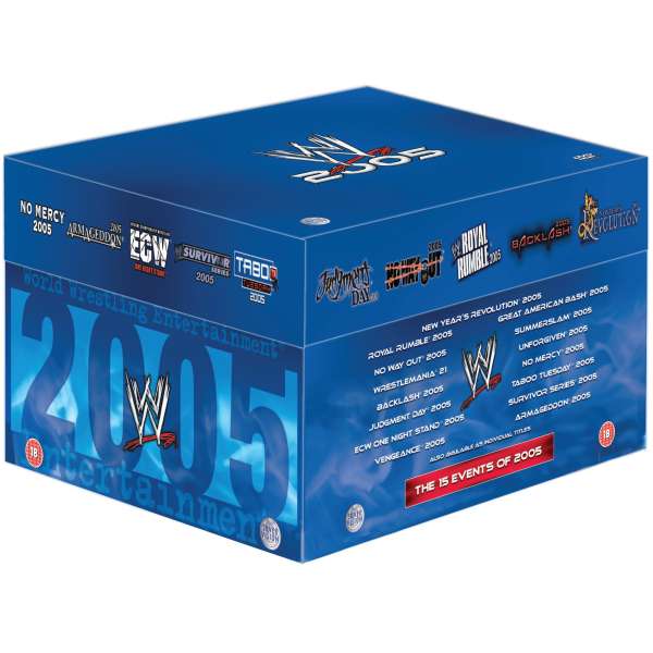 [17DVD]　DVD　PPV　WWE　2005　Box　Zavvi　Collection　Set　(日本)