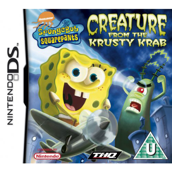 spongebob squarepants creature from the krusty krab xbox