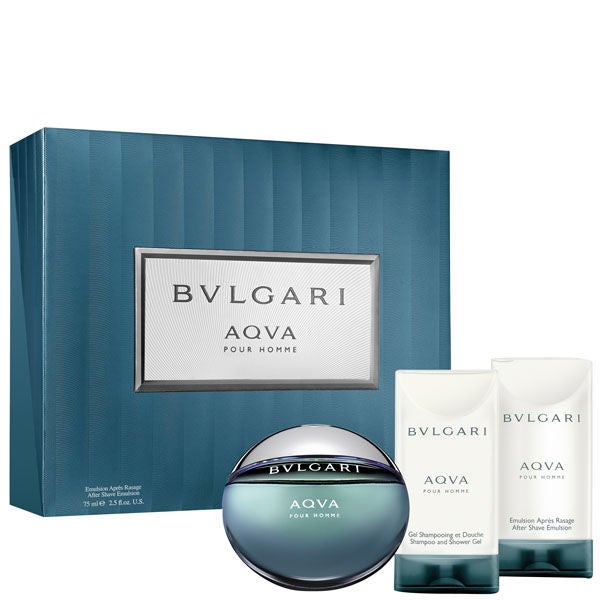 Bvlgari Aqva Pour Homme Gift Set 3 Products FREE Delivery