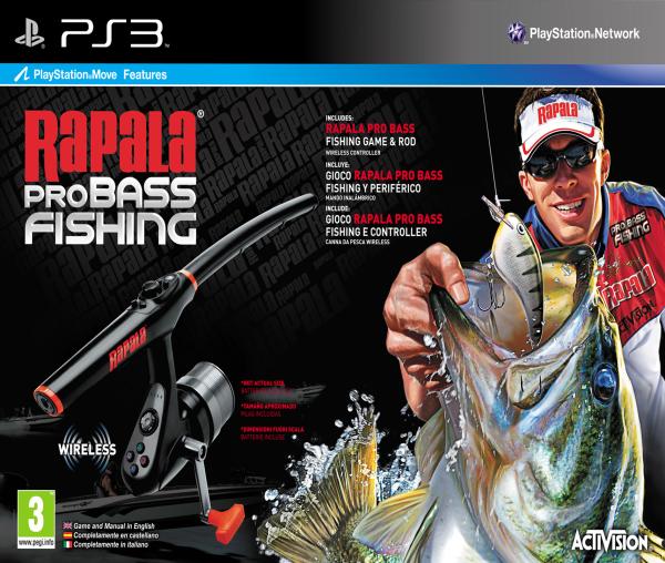 Best Buy: Rapala Pro Bass Fishing with Rod & Reel Peripheral Xbox