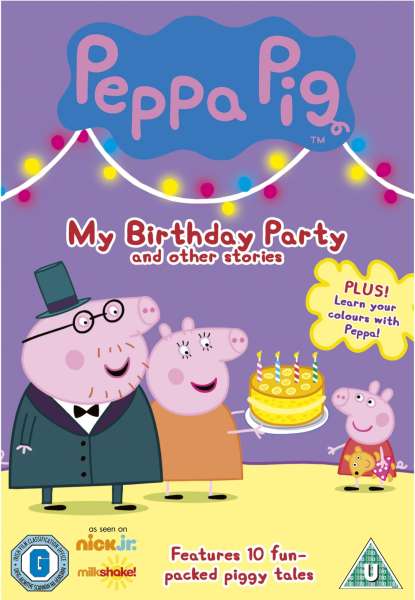Peppa Pig My Birthday Party And Other Stories DVD Zavvi UK - Main Image