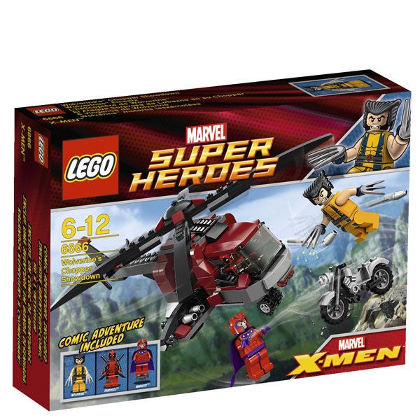 LEGO Super Heroes: Wolverine's Chopper Showdown (6866) Toys Zavvi UK