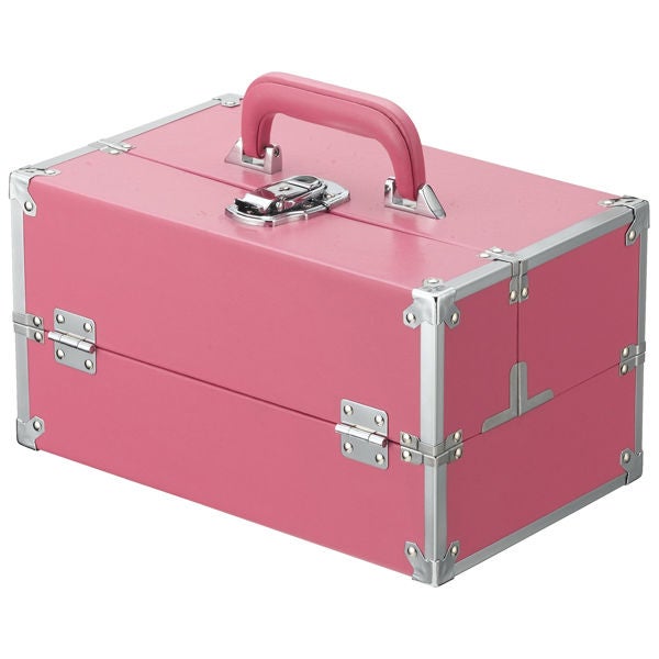 Japonesque Train Case valigetta porta trucchi media - rosa