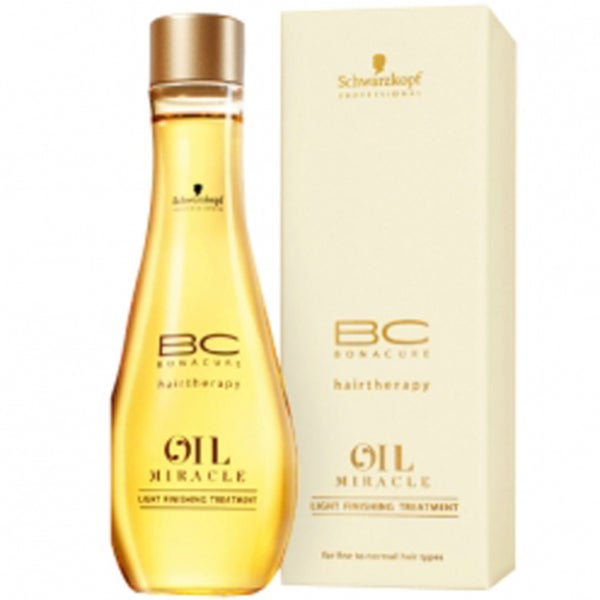 Schwarzkopf BC Oil Miracle Light Finishing Treatment for Fine/Normal Hair (100ml) |