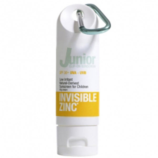 Invisible Zinc Junior Clip On Sunscreen Spf 30 60ml