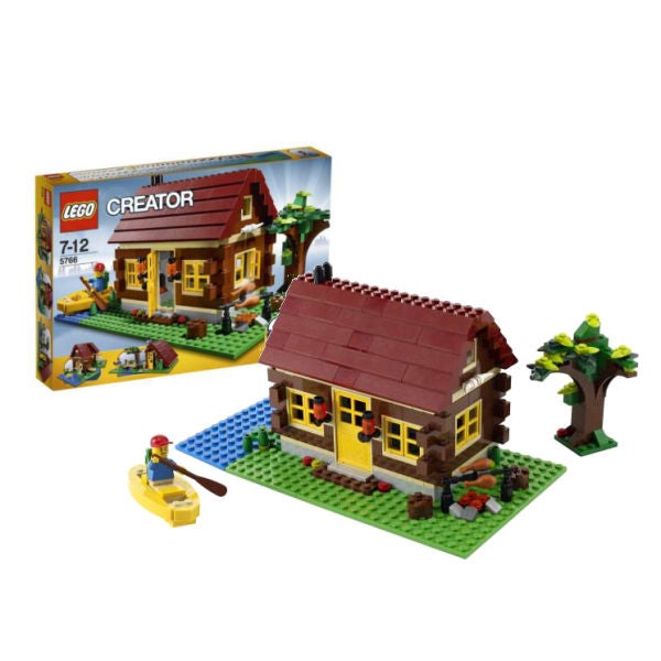 Øjeblik følgeslutning service LEGO Creator: Log Cabin (5766) Toys - Zavvi US