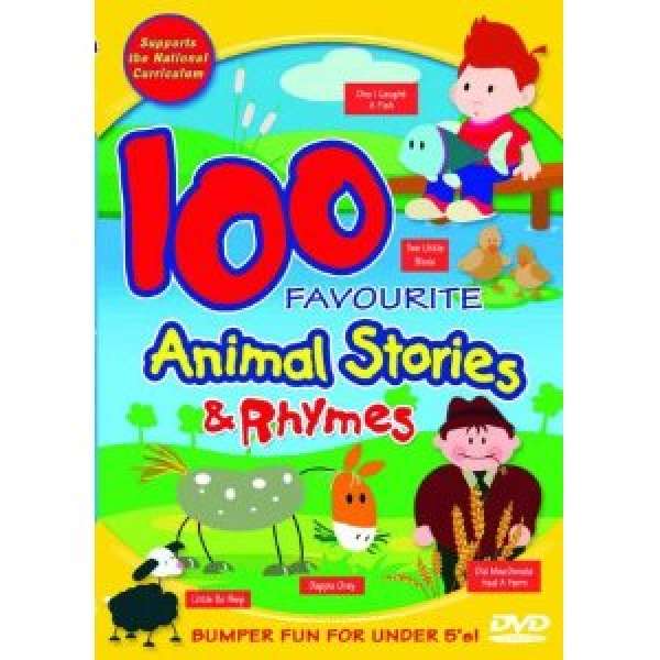 100 Favourite Animal Songs & Rhymes DVD - Zavvi UK
