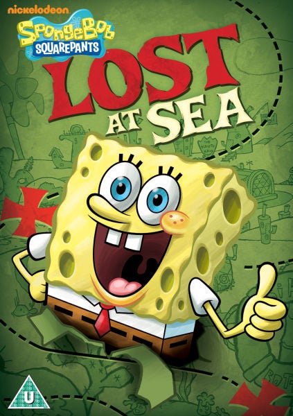 Spongebob Squarepants - Lost At Sea DVD - Zavvi UK