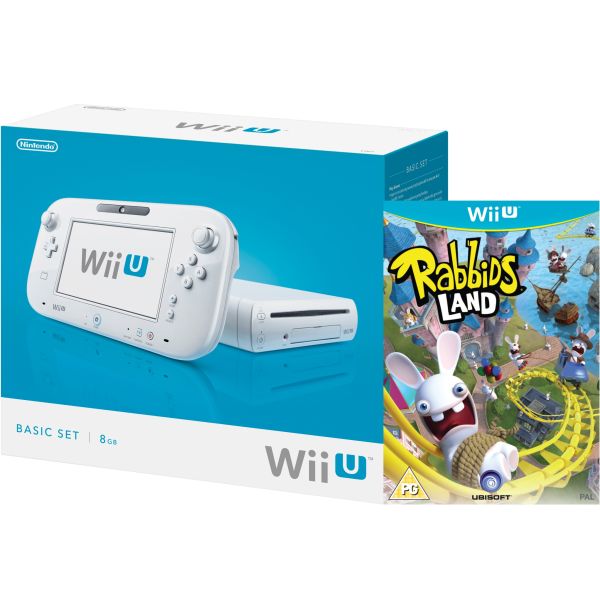 Nintendo Wii U Console 8GB Basic Set - White