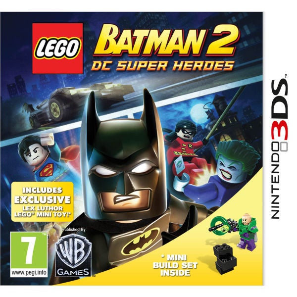 algodón Oriental Grupo LEGO Batman 2: DC Super Heroes (Includes exclusive Lex Luthor Mini Toy)  Nintendo 3DS | Zavvi España