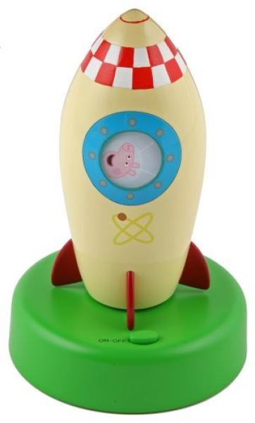 Peppa pig rocket toy top