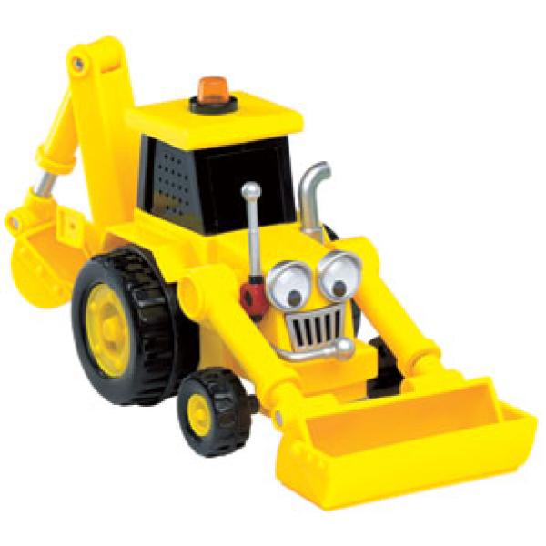 Bob The Builder Scoop Shaped Case with 3 Vehicles