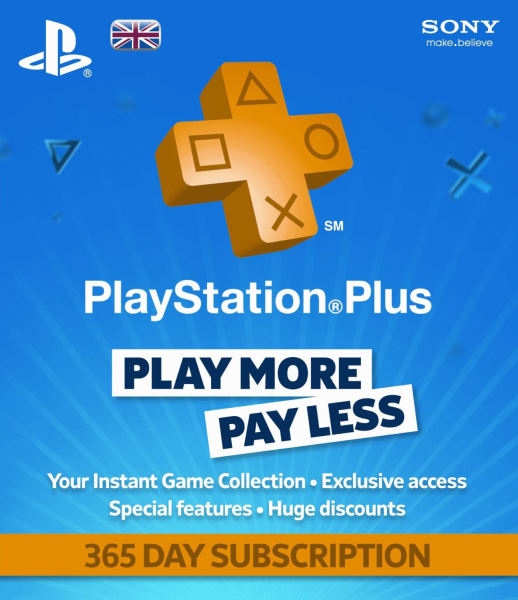 hvis Udled Vuggeviser PlayStation Plus Card 1 Year Subscription PS4 - Zavvi (日本)