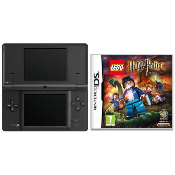 muggen centeret blok Nintendo DSi Black: Bundle (Includes LEGO Harry Potter: Years 5-7) Games  Consoles - Zavvi US