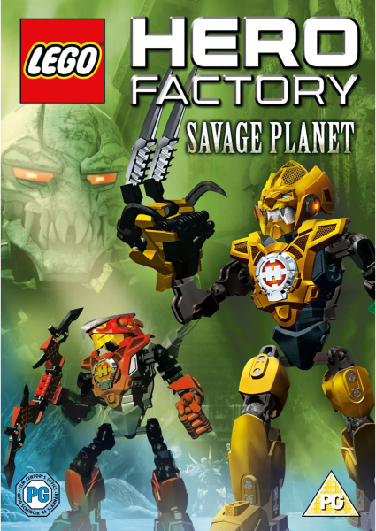 Lego Hero Factory: Savage Planet DVD Zavvi Ireland