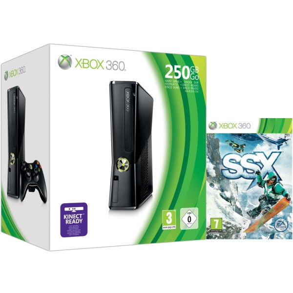 Xbox 360 250GB Console: Bundle (With SSX) Games Consoles - Zavvi ...
