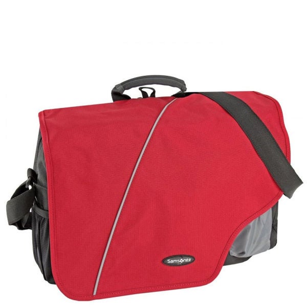 Samsonite Wander Boston Laptop Messenger Bag Red IWOOT UK