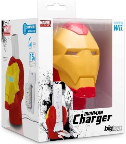 Controle Beperking musical Big Ben: Wii Remote Iron Man Charger Games Accessories - Zavvi US