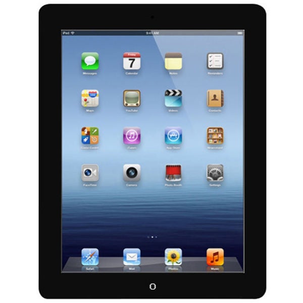 Apple iPad 4th Generation - Wi-Fi Tablet in Black Electronics - Zavvi